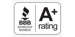 BBB Accredited Business with A+ rating