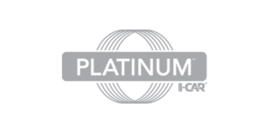 I-CAR Platinum certified technicians — structural, steel GMA welding, aluminum GMA welding